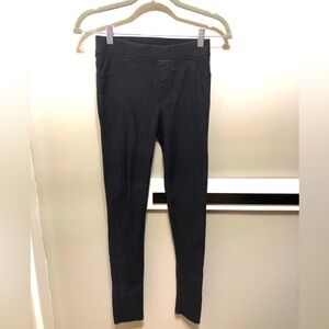 Girls H&M black denim pants with stretch, size 13-14￼ youth